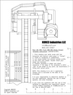 GM 88-98 4WD Truck Rear Fitment Template