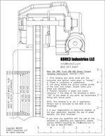 GM 88-98 2WD Truck Rear Fitment Template