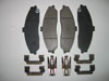 BRAKE PAD KIT, C5/C6, FRONT, CERAMIC