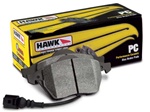 HAWK BRAKE PAD KIT, C6 Z06/GS, REAR, PC, 1-PIECE